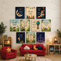 Islamic Kids Wall Art Collection – Set of 10