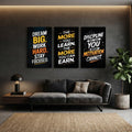 Motivational Quotes Wall Art Photo Tiles – Set of 3